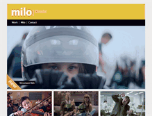 Tablet Screenshot of milo-director.com